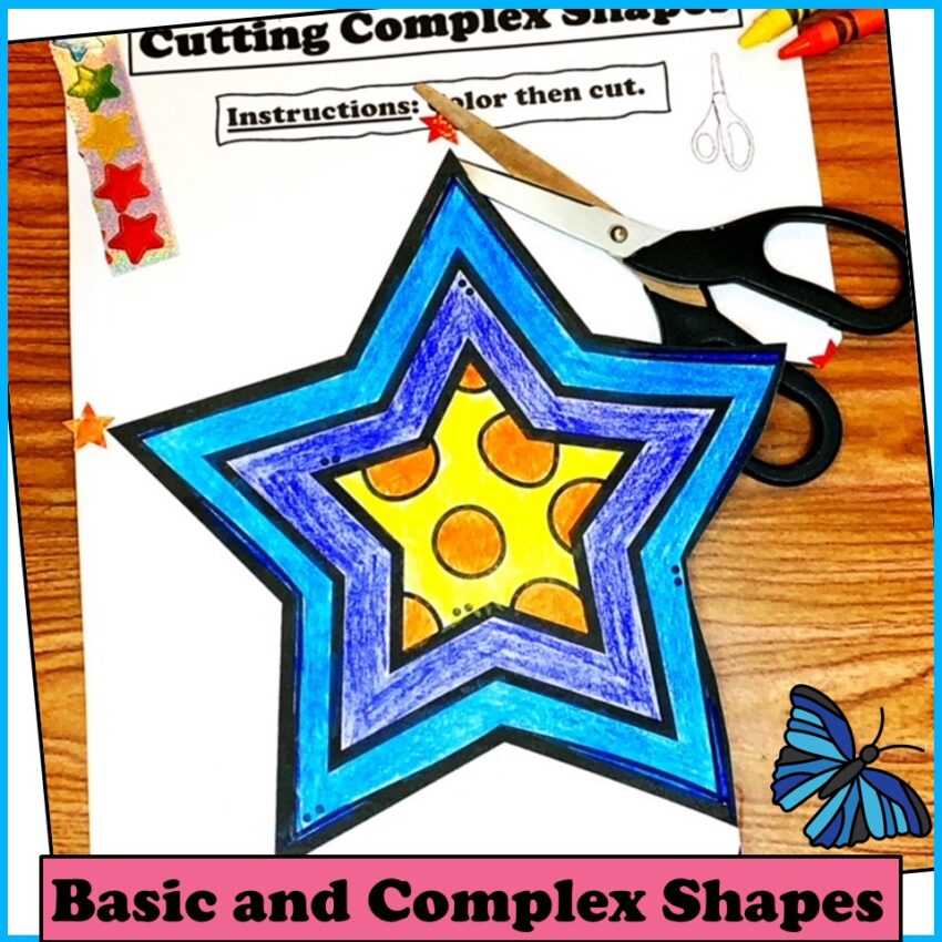 Scissors Cutting Practice Worksheets Year Round Bundle - Miss Jenny OT
