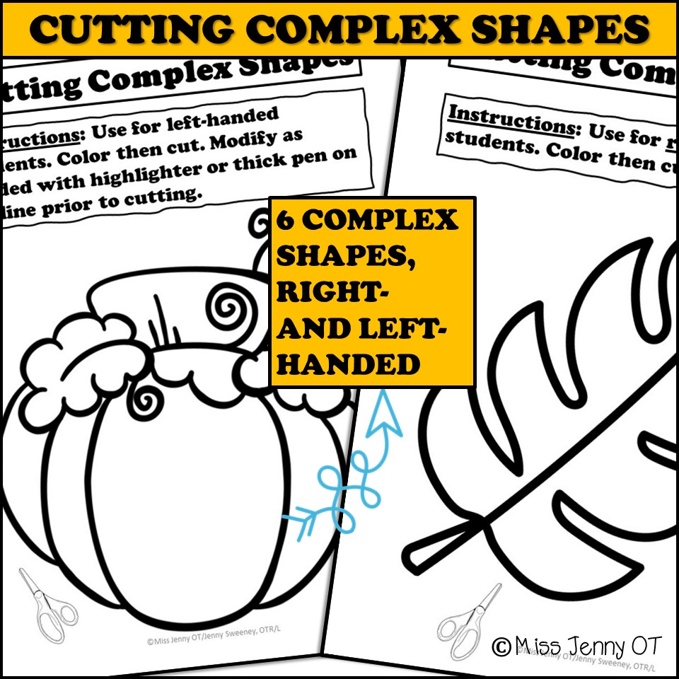 cutting worksheets for fine motor miss jenny ot