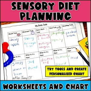 sensory diet template