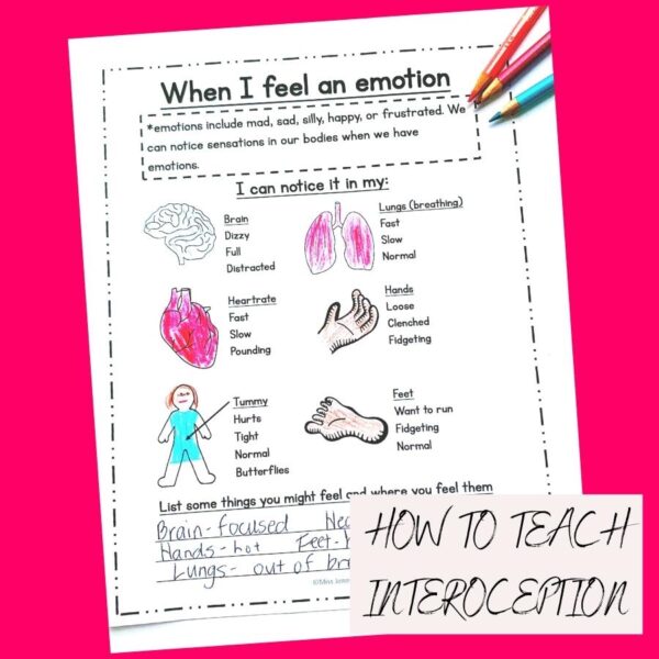 HOW TO TEACH INTEROCEPTION - Miss Jenny OT