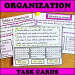 Organization Skills Task Cards