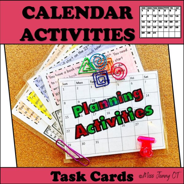 Calendar skills for kids