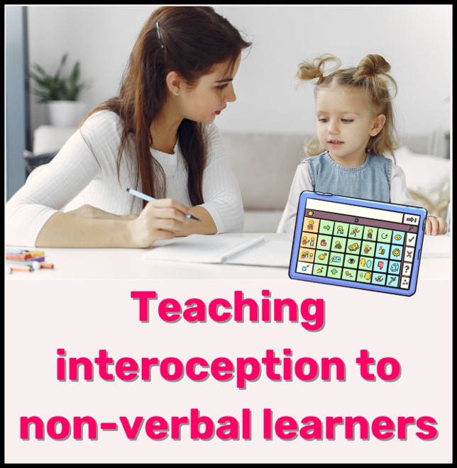 teaching interoception to non-verbal learners