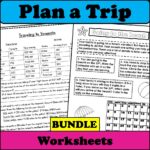 Plan a Trip executive functioning activies