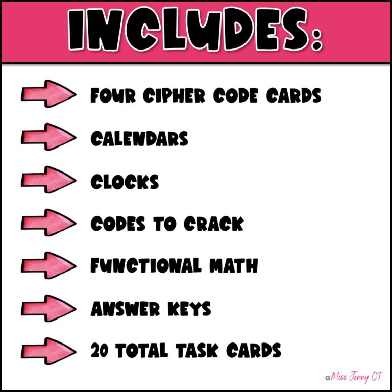 Executive Functioning Activities Task Cards Bundle - Miss Jenny OT