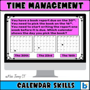 Executive Functioning Time Management Skills - Miss Jenny OT